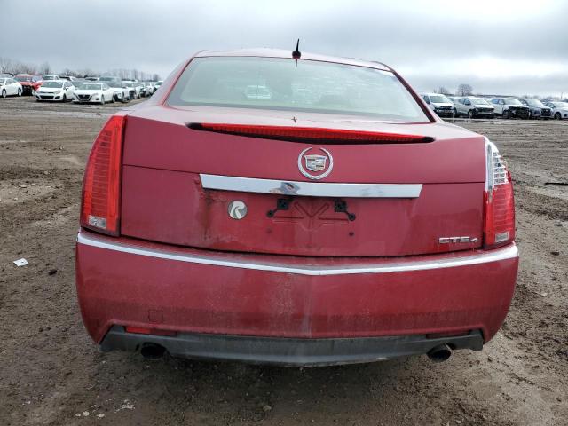 1G6DG577480182023 - 2008 CADILLAC CTS RED photo 6