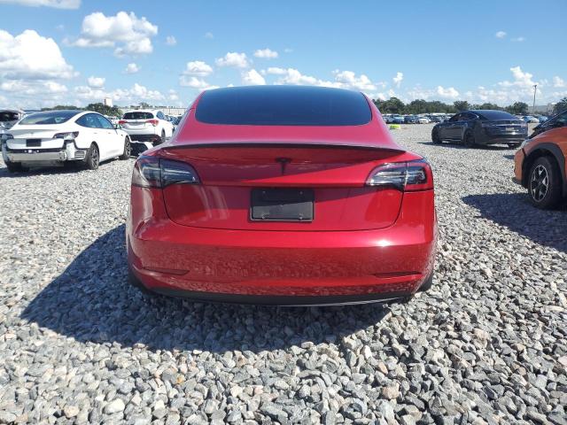 5YJ3E1EC2NF237394 - 2022 TESLA MODEL 3 Rot Foto 6