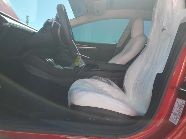 5YJ3E1EC2NF237394 - 2022 TESLA MODEL 3 Rot Foto 7