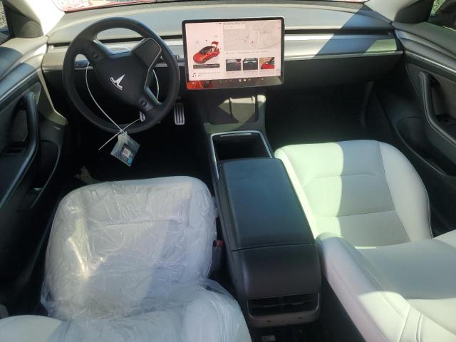 5YJ3E1EC2NF237394 - 2022 TESLA MODEL 3 Rot Foto 8
