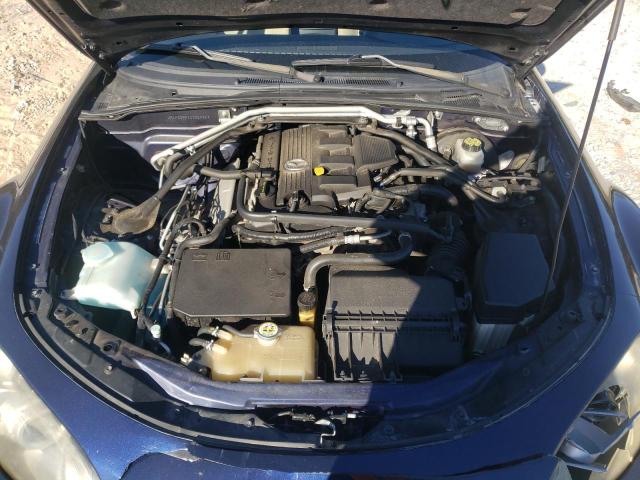 JM1NC2PF2C0224524 - 2012 MAZDA MX-5 MIATA BLUE photo 11