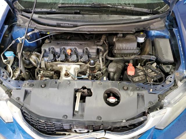 19XFB2F84FE224000 - 2015 HONDA CIVIC EX BLUE photo 11