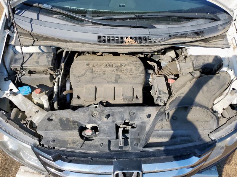 5FNRL5H69GB133856 - 2016 HONDA ODYSSEY EXL WHITE photo 12