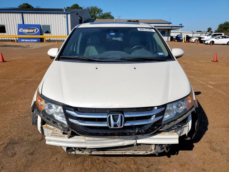 5FNRL5H69GB133856 - 2016 HONDA ODYSSEY EXL WHITE photo 5