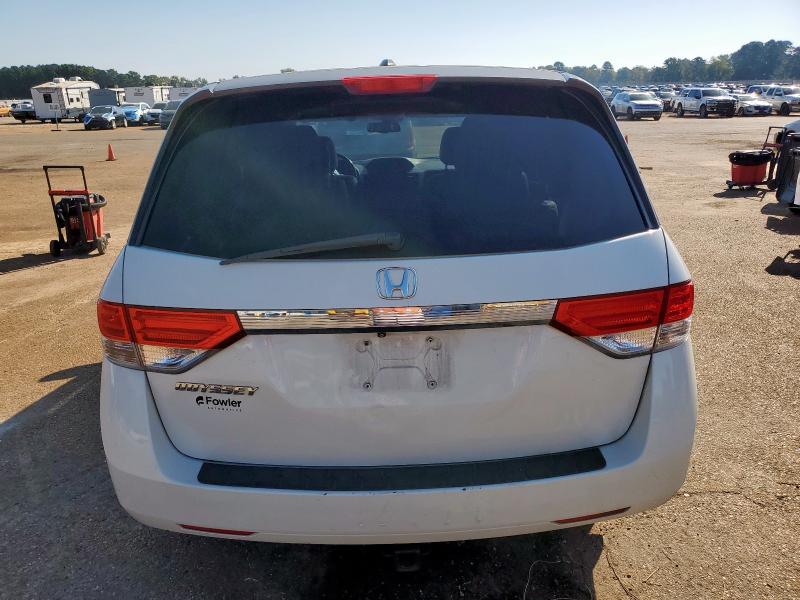 5FNRL5H69GB133856 - 2016 HONDA ODYSSEY EXL WHITE photo 6