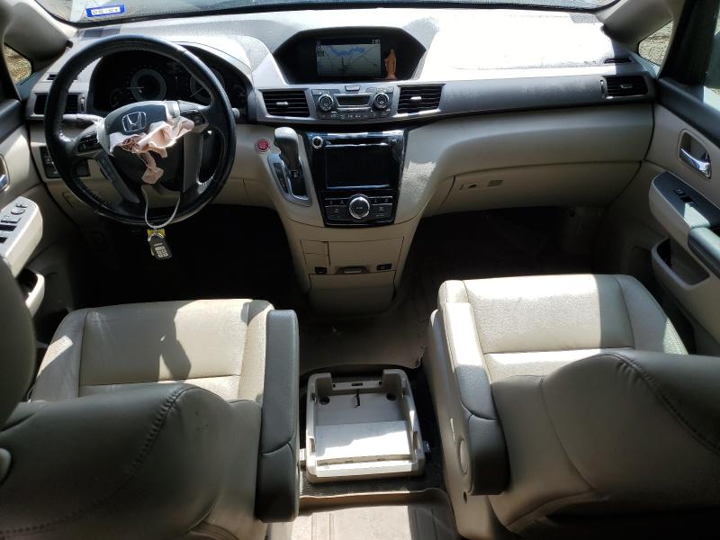 5FNRL5H69GB133856 - 2016 HONDA ODYSSEY EXL WHITE photo 8