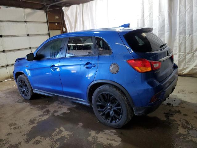 JA4AR3AU0JU004017 - 2018 MITSUBISHI OUTLANDER ES BLUE photo 2