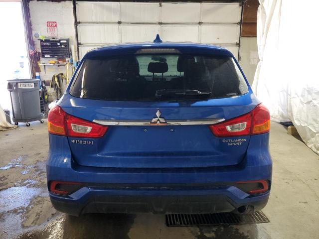 JA4AR3AU0JU004017 - 2018 MITSUBISHI OUTLANDER ES BLUE photo 6