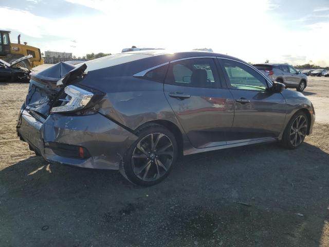 2HGFC2F88MH545067 - 2021 HONDA CIVIC SPORT Gris photo 3