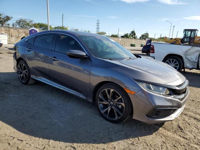 2HGFC2F88MH545067 - 2021 HONDA CIVIC SPORT Gris photo 4