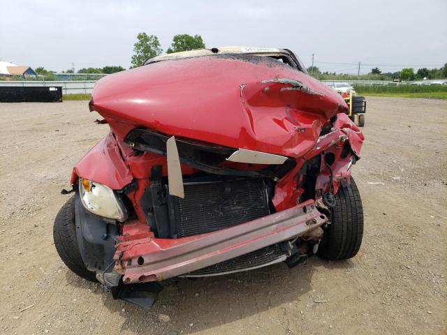 3GNCA53V69S638250 - 2009 CHEVROLET HHR LT RED photo 9