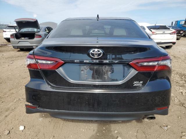 4T1F11BK0RU114934 - 2024 TOYOTA CAMRY XLE BLACK photo 6