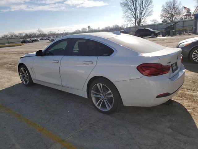 WBA4J3C57JBG96451 - 2018 BMW 430XI GRAN COUPE WHITE photo 2