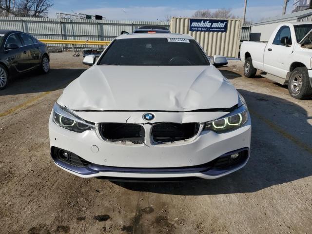 WBA4J3C57JBG96451 - 2018 BMW 430XI GRAN COUPE WHITE photo 5