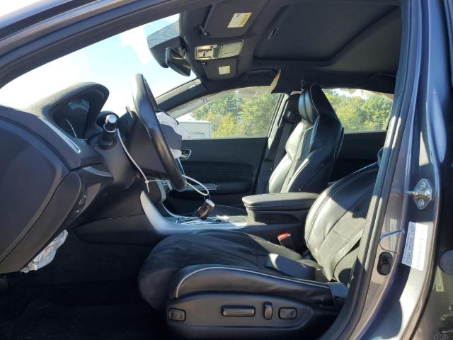 19UUB2F61KA003653 - 2019 ACURA TLX TECHNOLOGY GRAY photo 7
