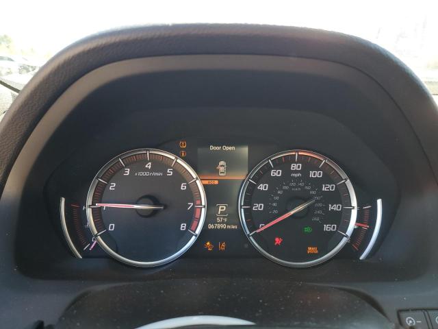 19UUB2F61KA003653 - 2019 ACURA TLX TECHNOLOGY GRAY photo 9
