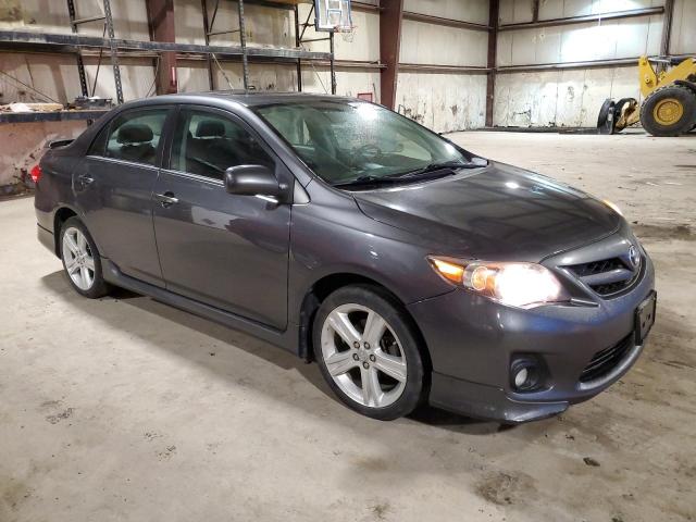 2T1BU4EE1DC106753 - 2013 TOYOTA COROLLA BASE GRAY photo 4