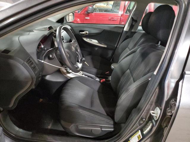 2T1BU4EE1DC106753 - 2013 TOYOTA COROLLA BASE GRAY photo 7