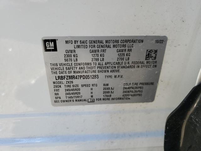 LRBFZMR47PD051283 - 2023 BUICK ENVISION PREFERRED თეთრი ფოტო 13