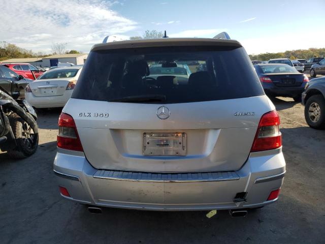 WDCGG8HB6AF323282 - 2010 MERCEDES-BENZ GLK 350 4MATIC SILVER photo 6