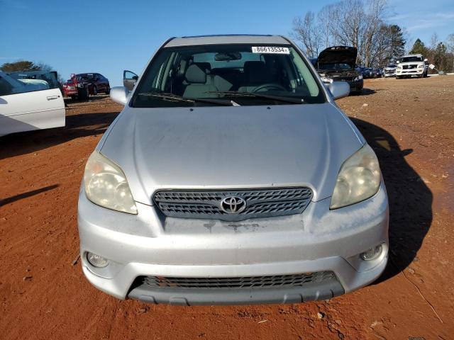 2T1KR32E77C686112 - 2007 TOYOTA COROLLA MA XR SILVER photo 5