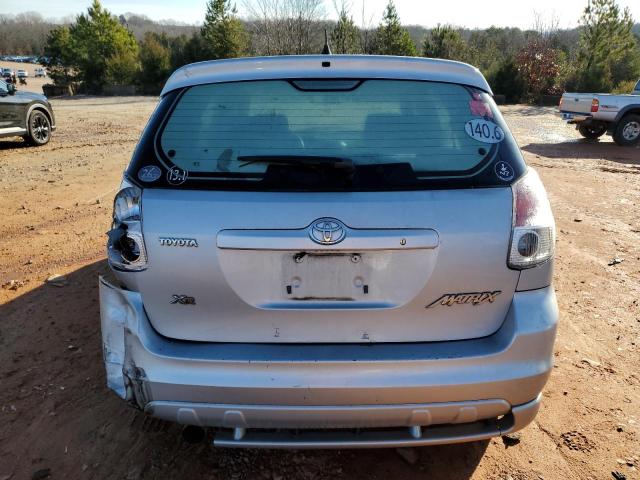 2T1KR32E77C686112 - 2007 TOYOTA COROLLA MA XR SILVER photo 6