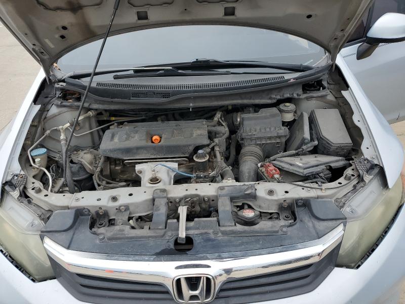 2HGFB2F56CH520255 - 2012 HONDA CIVIC LX SILVER photo 11