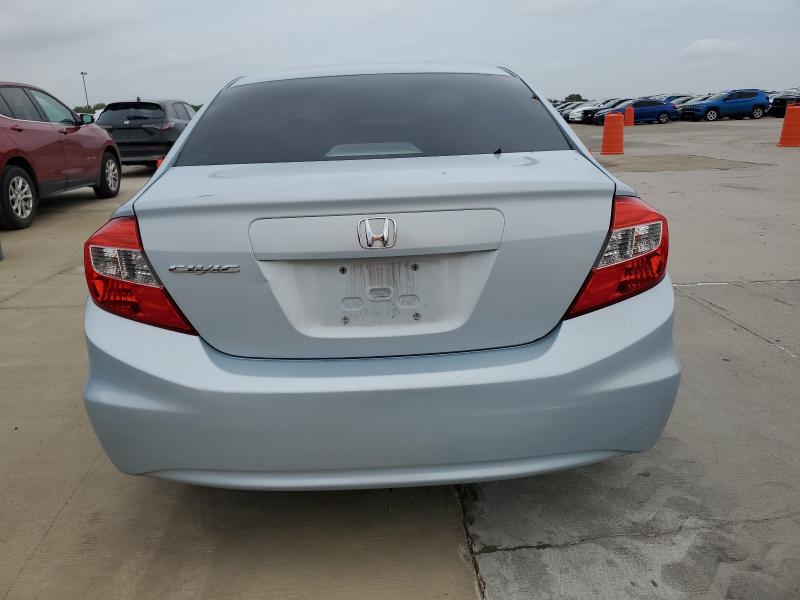 2HGFB2F56CH520255 - 2012 HONDA CIVIC LX SILVER photo 6