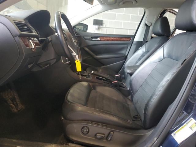 1VWCN7A31DC034076 - 2013 VOLKSWAGEN PASSAT SEL ლურჯი ფოტო 7