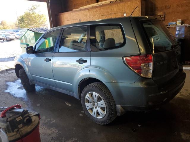 JF2SH61699H772200 - 2009 SUBARU FORESTER 2.5X BLUE photo 2