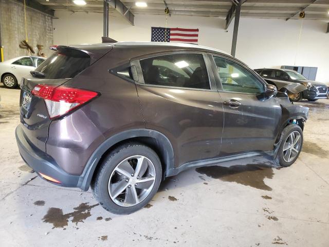 3CZRU6H77NM731975 - 2022 HONDA HR-V EXL 紫色 照片 3