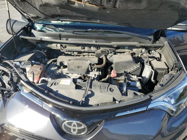 JTMBFREV3HJ130036 - 2017 TOYOTA RAV4 LE CHARCOAL photo 12
