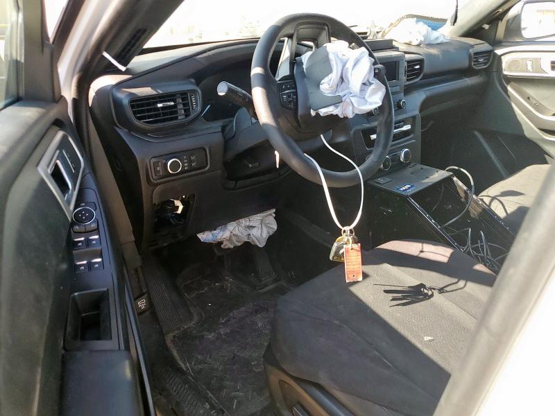 1FM5K8AB8RGA81313 - 2024 FORD EXPLORER POLICE INTERCEPTOR Білий фото 8