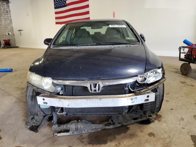 1HGFA16547L034484 - 2007 HONDA CIVIC LX BLUE photo 5