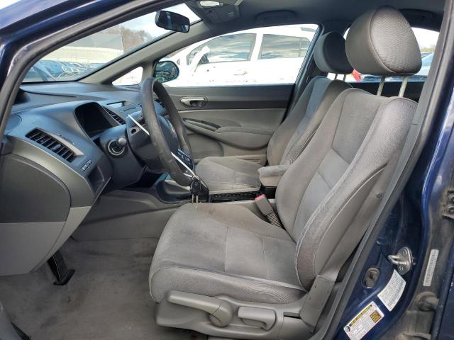 1HGFA16547L034484 - 2007 HONDA CIVIC LX BLUE photo 7