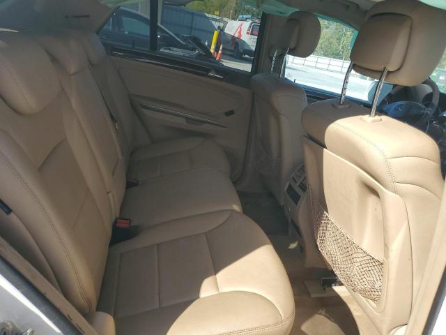 4JGBB8GB8AA548618 - 2010 MERCEDES-BENZ ML 350 4MATIC WHITE photo 11