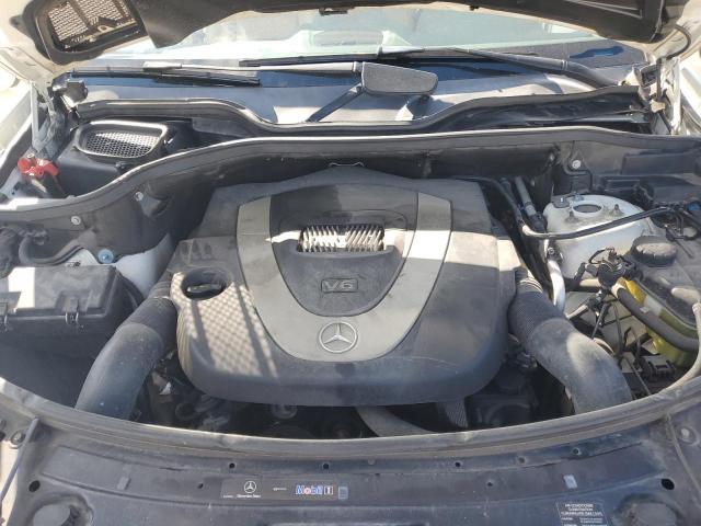 4JGBB8GB8AA548618 - 2010 MERCEDES-BENZ ML 350 4MATIC WHITE photo 12