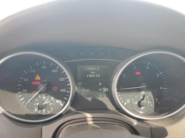 4JGBB8GB8AA548618 - 2010 MERCEDES-BENZ ML 350 4MATIC WHITE photo 9