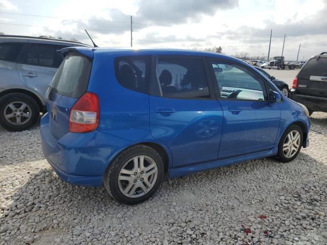 JHMGD386X7S064010 - 2007 HONDA FIT S 蓝色 照片 3