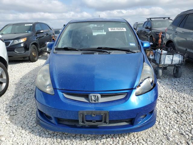 JHMGD386X7S064010 - 2007 HONDA FIT S 蓝色 照片 5