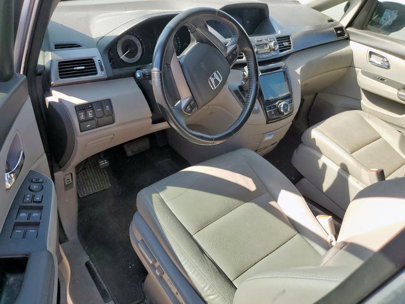 5FNRL5H64GB007212 - 2016 HONDA ODYSSEY EXL SILVER photo 8