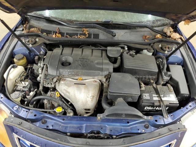4T1BF3EK0BU632264 - 2011 TOYOTA CAMRY BASE BLUE photo 11