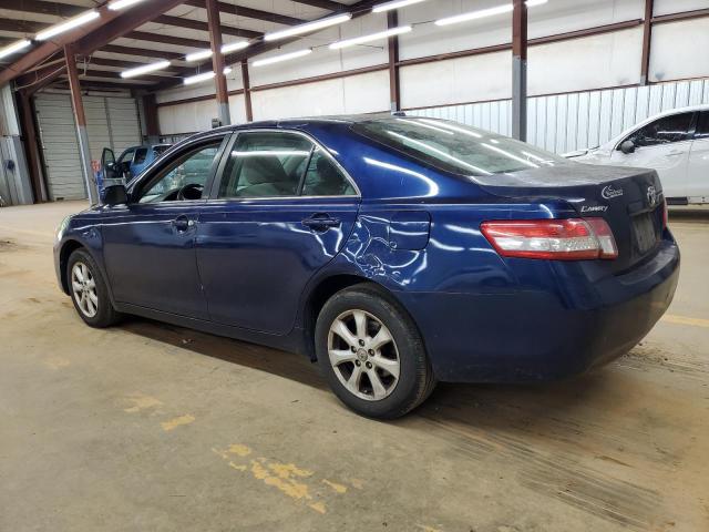 4T1BF3EK0BU632264 - 2011 TOYOTA CAMRY BASE BLUE photo 2