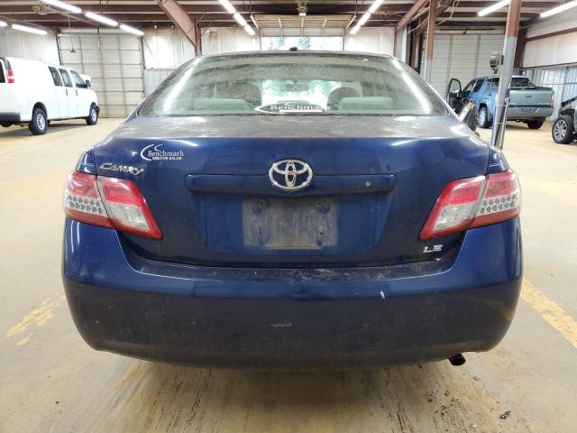 4T1BF3EK0BU632264 - 2011 TOYOTA CAMRY BASE BLUE photo 6