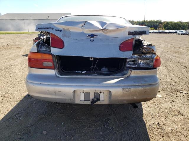 1Y1SK5286XZ440700 - 1999 CHEVROLET GEO PRIZM BASE SILVER photo 6