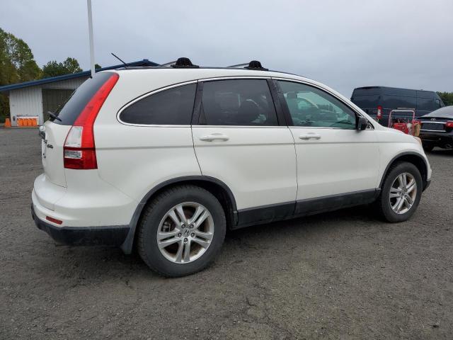 5J6RE4H78AL024090 - 2010 HONDA CR-V EXL WHITE photo 3