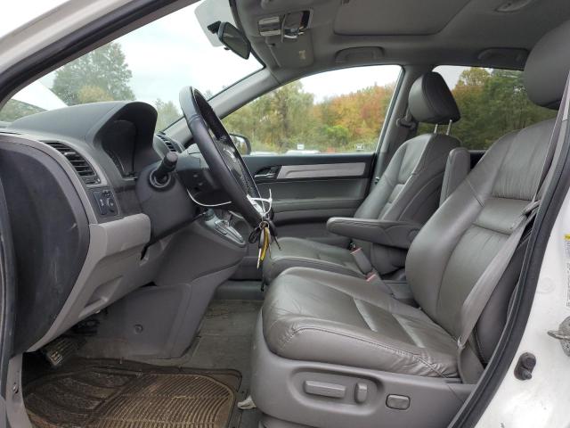 5J6RE4H78AL024090 - 2010 HONDA CR-V EXL WHITE photo 7
