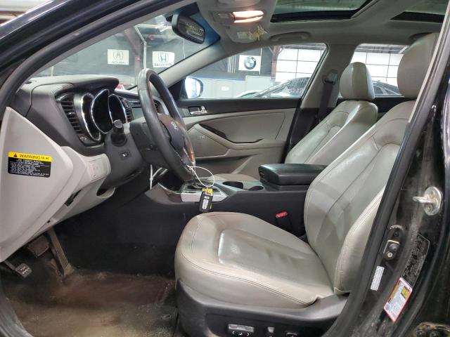 KNAGN4A66B5176368 - 2011 KIA OPTIMA EX CHARCOAL photo 7