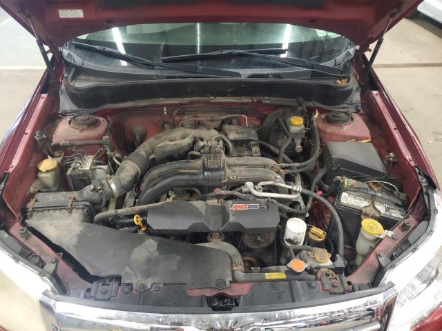 JF2SHADC8DH400196 - 2013 SUBA FORESTER 2.5X PREMIUM Czerwony zdjęcie 12