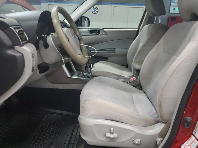 JF2SHADC8DH400196 - 2013 SUBA FORESTER 2.5X PREMIUM Czerwony zdjęcie 7